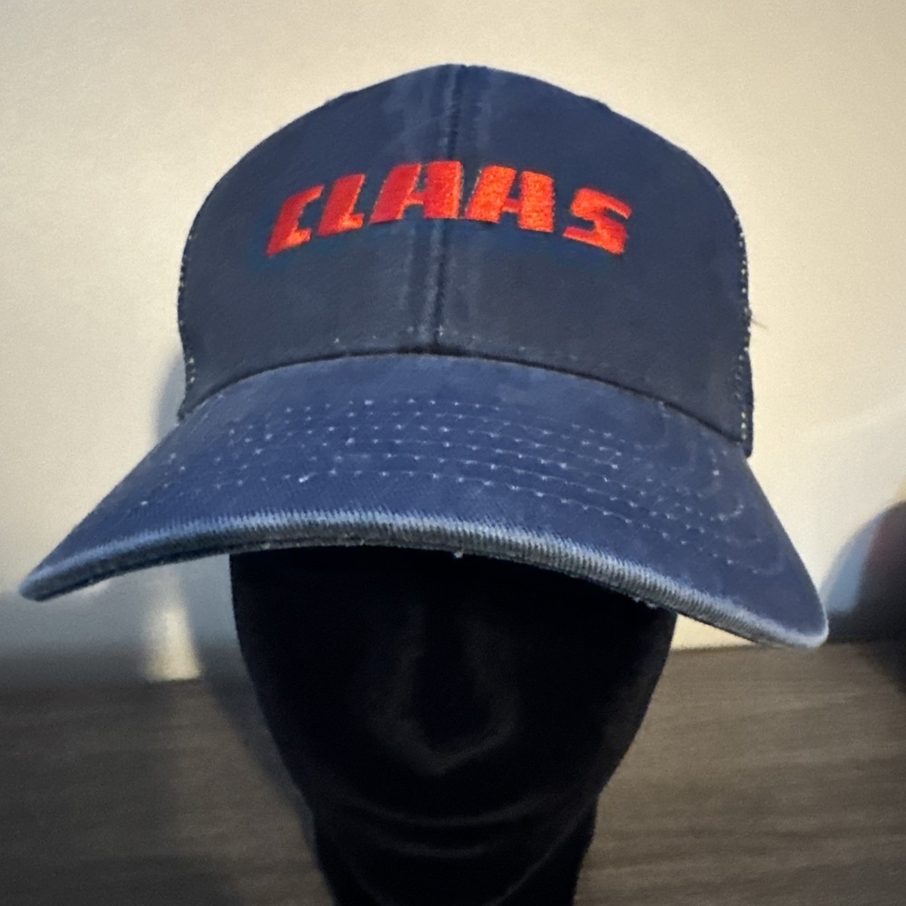 CLAAS Tractor Trucker Hat Printed Baseball Cap One Size